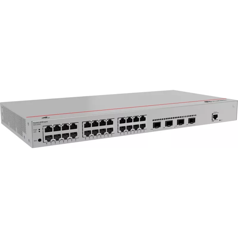 HUAWEI eKit S310 Series S310-24T4S Managed L2+ Gigabit Ethernet (10/100/1000) 1U Grau
