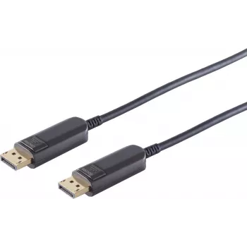 DisplayPort-Kabel S/CONN 30-151005 100 m Schwarz