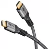 Goobay 65263 HDMI-Kabel 5 m HDMI Typ A (Standard) Grau (65263)