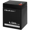 Qoltec 53033 AGM-Akku 12 V 4,5 Ah, max. 1,35 A, wartungsfrei