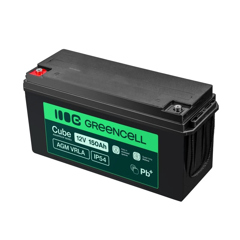 AGM-Batterie Green Cell AGM12V150AH-J 12V 150Ah Geschlossene Blei-Säure