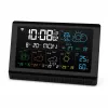 Manta MTO200B Windy Smart Wetterstation mit Außensensor, Wi-Fi, Schwarz