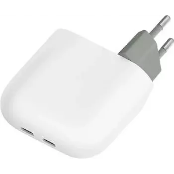 Google Flex 67W Dual USB-C Schnellladegerät Weiß