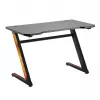 NanoRS RS120 Gaming-Computertisch, modernes Design, leicht und stabil (max. 50 kg Belastung), Schwarz & Orange
