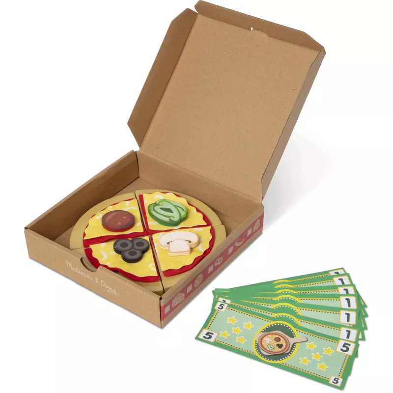 Melissa & Doug Top & Bake Pizza Counter Holz-Spielset