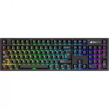 Sharkoon OfficePal KB70W mechanische Tastatur, Linear Silent, DE-Layout