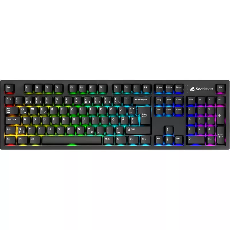 Sharkoon OfficePal KB70W mechanische Tastatur, Linear Silent, DE-Layout
