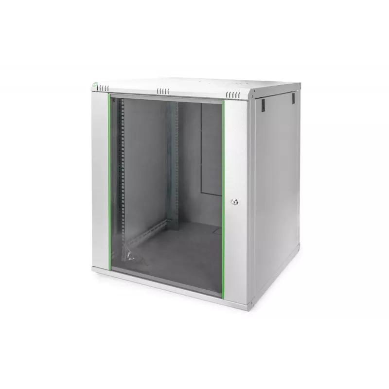 DIGITUS Professional Dynamic Basic Series DN-19 16U-6/6-EC - Gehäuse - geeignet für Wandmontage - Grau, RAL 7035 - 16U - 48,3 cm (19)