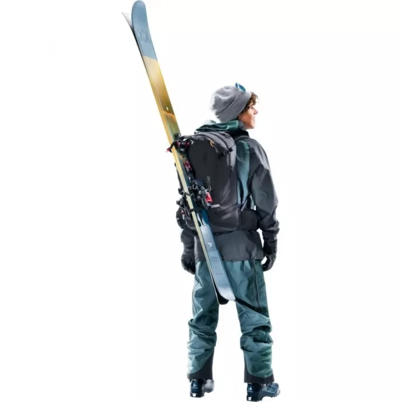 Deuter Freerider 30 Skitourenrucksack, 30 L, schwarz