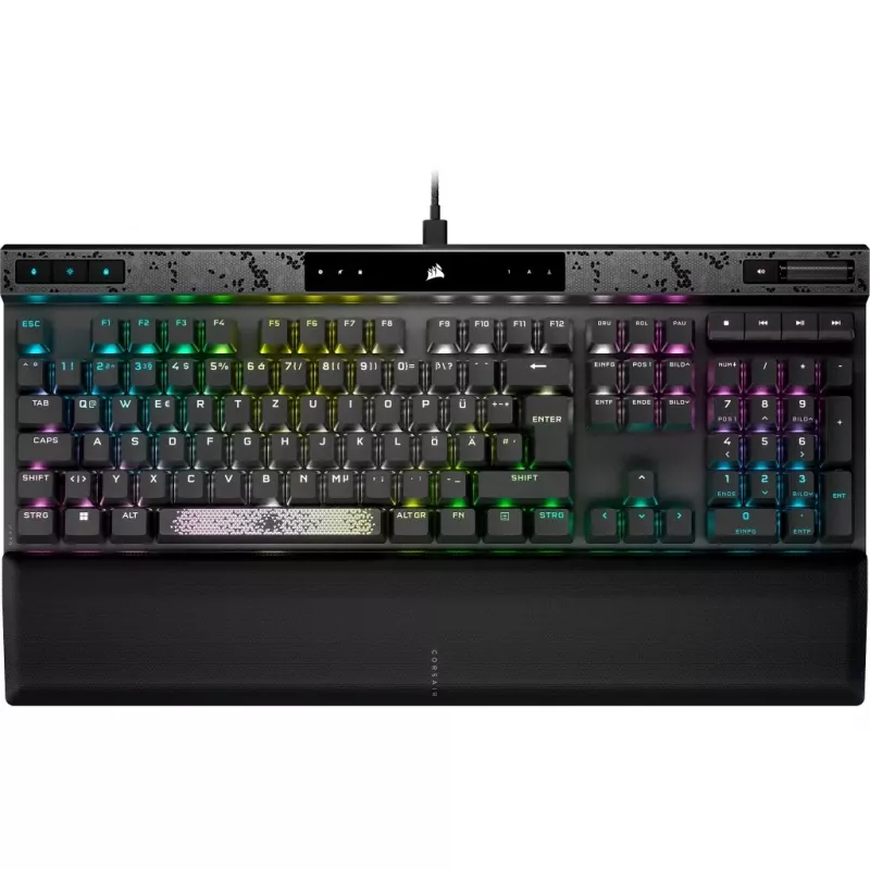 Corsair K70 MAX Tastatur Gaming USB Deutsch Schwarz