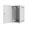 Lanberg WF10-2309-00S 9U 10-Zoll Wandschrank, Grau, Metalltür, 280x310 mm