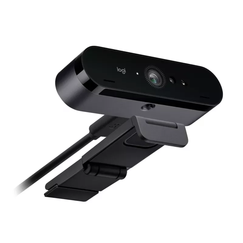 Logitech BRIO 4K Ultra HD Pro Webcam 960-001106, 4096x2160, HDR, RightLight 3, 5-fach-Digitalzoom, Autofokus, USB 3.0 (USB-C), schwarz