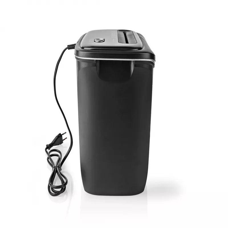 Nedis PASH120BKA4 Aktenvernichter, 12 l, DIN P-4, 190 W, schwarz