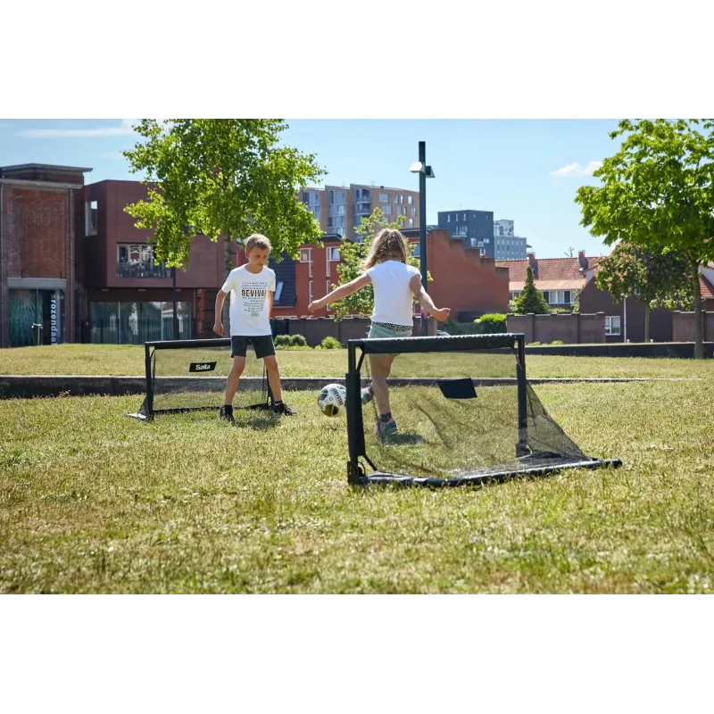 Salta Challenge Faltbare Fußballtore 100 x 60 x 60 cm, 2 Stk.
