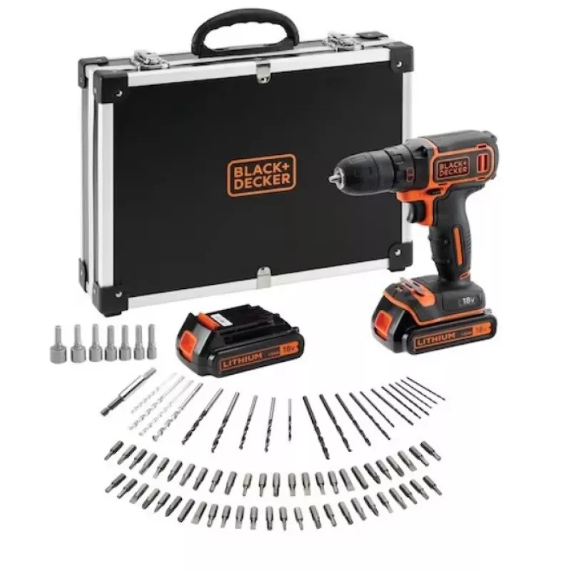 BLACK+DECKER 18V Bohrschrauber BDCDC18BAFC-QW