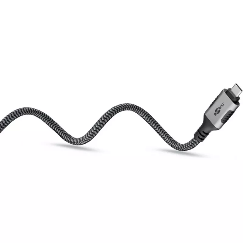 Goobay 70753 USB-C to RJ45 Ethernet CAT 6 Kabel for Stable Wired Internet Connection with Router/Modem/Network Switch/Replaces USB to RJ45 Adapter / 1
