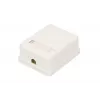 Extralink Aufputz-Netzwerkdose, 1x RJ45 CAT5E UTP