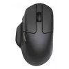 Kabellose Maus Keychron M7 8K schwarz — kompaktes ergonomisches Design, wiederaufladbar