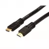 ROTRONIC-SECOMP Roline - Ultra High Speed - HDMI-Kabel mit Ethernet - HDMI männlich zu HDMI männlich - 20 m - abgeschirmt - Schwarz - aktiv, 2160p-Unt
