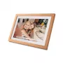 Denver Frameo PFF-1040LW digitaler Bilderrahmen, 10,1 Zoll, 16 GB, helles Holz