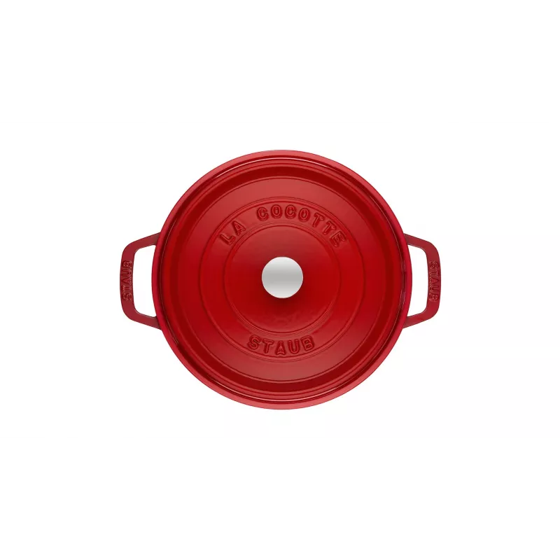 Staub 40509-840-0 Gusseisen-Bräter 5,2 L rot