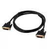 Akyga AK-AV-06 DVI-D Dual-Link-Kabel (24+1), Stecker auf Stecker, 1,8 m, Schwarz