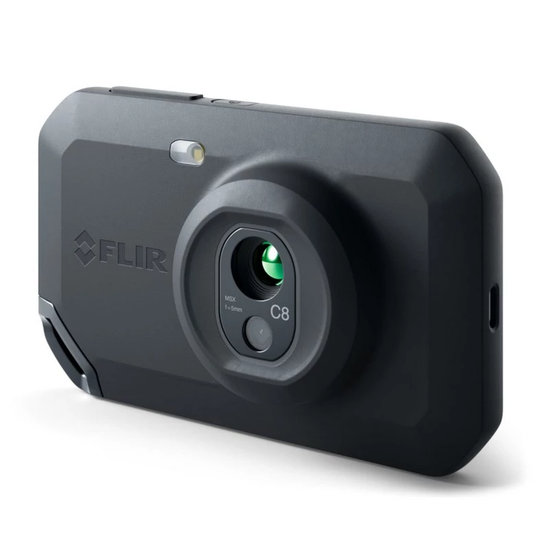 FLIR C8 kompakte Wärmebildkamera, 320x240, MSX, -20 bis 450 °C, LCD-Display, WLAN, schwarz
