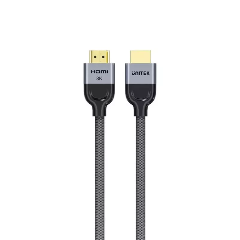 HDMI-Kabel Unitek C11093RGY01 8K HDMI 2.1, 5 m, 48 Gbit/s, 144 Hz, vergoldet Stecker-Stecker