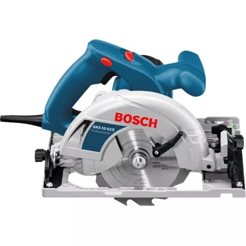 Bosch GKS 55+ GCE Professional Handkreissäge, 165 mm, 1350 W, Blau