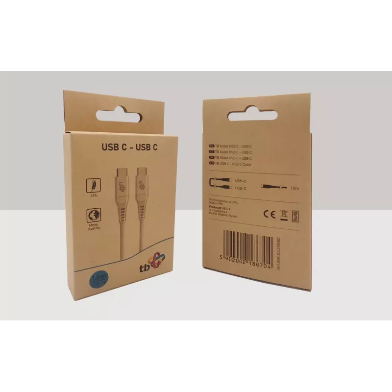 TB Touch Eco Friendly USB C 2.0 - USB C Kabel