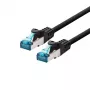 Netzwerkkabel LOGON TCR55SS150BL RJ-45 Cat5e 15 m Schwarz