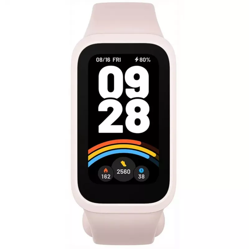 Xiaomi Smart Band 9 Active BHR9917GL Aktivitätstracker, 1,47 Zoll (3,73 cm) TFT, Bluetooth 5.3, 5 ATM, Pink