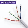 Netzwerk-Patchkabel QOLTEC Cat6 UTP Kupferkabel, 25 m, grau