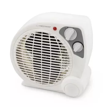 Elektrische Raumheizung ESPERANZA EHH002, elektrisch, 2000 W max, einstellbarer Thermostat, grau/weiß
