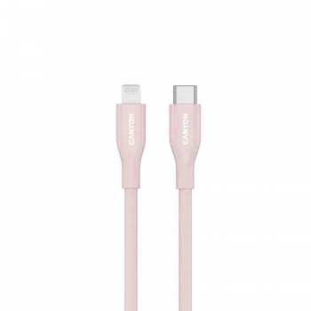 CANYON Kabel CLNM60 C-L 60W MFI 1m Silikon Pink