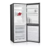 Kühl-Gefrierkombination MPM MPM-215-KB-39/E — 215 l, Gefrierfach unten, Dark Inox, wechselbare Türanschläge, LED-Beleuchtung