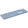 CANYON Tastatur HKB-W01 UK/US AAA Wireless Blau