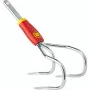 WOLF-Garten BE-M Multi-Star Handgrubber, 11 cm, Rot/Gelb (71AAA003650)