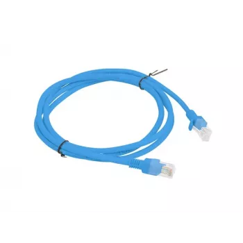 Lanberg PCU6-20CC-0150-B Cat.6 UTP Patchkabel, 1,5 m, Blau, 10er-Pack