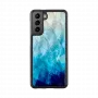 Schutzhülle iKins für Samsung Galaxy S21 in Blue Lake Schwarz