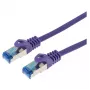 LOGON FTP Cat5e 3m Netzwerkkabel Violett (TCR55SS030V)