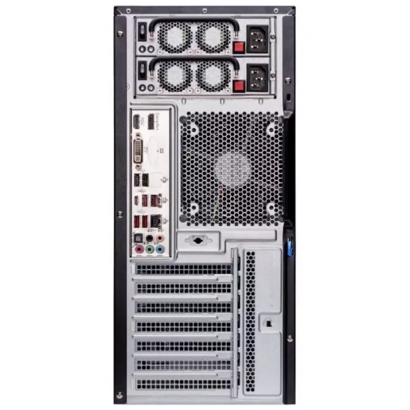 Server Supermicro SuperChassis 732I-R600B Midi Tower Schwarz 600 W