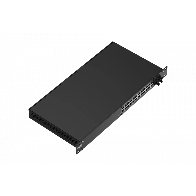 Teltonika SWM280 Industrial Managed Switch, 24x GLAN, 4x SFP, Falf PoE Switch 12x PoE+