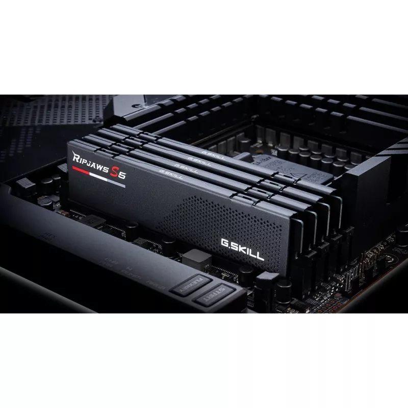 G.Skill Ripjaws S5 32 GB (2 x 16 GB) DDR5 6000 MHz CL30 non-ECC Arbeitsspeicher-Kit, Schwarz (F5-6000J3040F16GX2-RS5K)