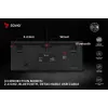 Savio Phenix SAVGK-RED Gaming-Tastatur USB RF Wireless Bluetooth QWERTY