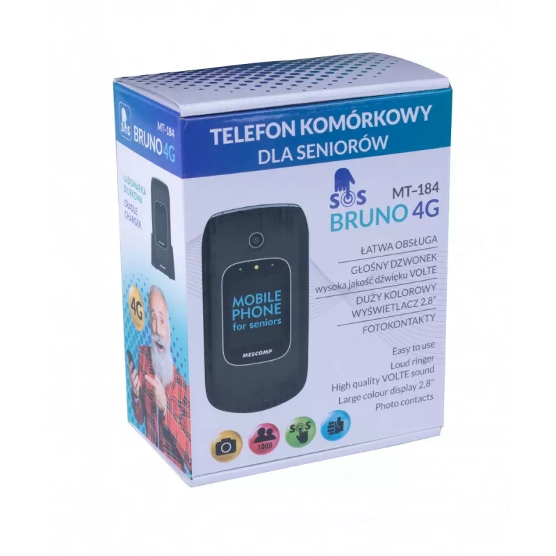 Mobiltelefon Mescomp MT-184 BRUNO 4G
