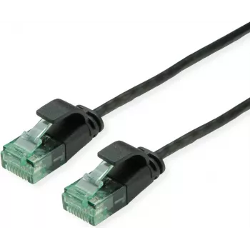 ROLINE RM UTP Patchkabel Kat6A/Kl.EA schlank schwarz 5m - UTP (21.45.3457)