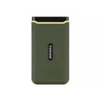 Transcend ESD380C TS2TESD380C portable SSD 2 TB, USB 3.2 Gen 2x2, USB-C, 2000 MB/s, Military Green
