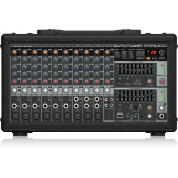 Behringer PMP2000D Audiomixer 14 Kanäle 2000W Schwarz