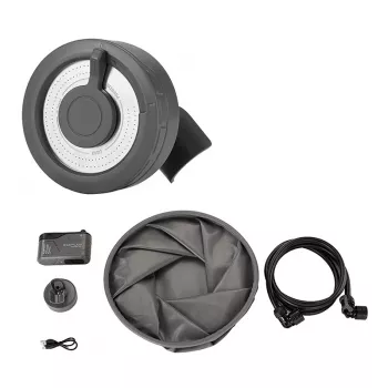 Duschset EcoFlow EFA-SHOWERKIT tragbares Design mit Wasserdurchflussregler